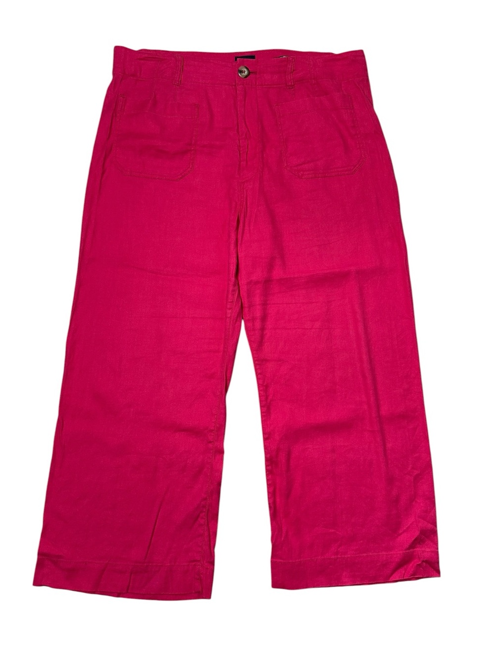 Anthropologie Maeve The Colette Pink Wide Leg Pants 34/42